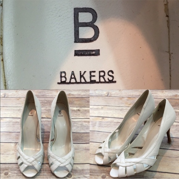 Size 9M Bakers Open Toe Strappy High Heel Shoes - Picture 8 of 8
